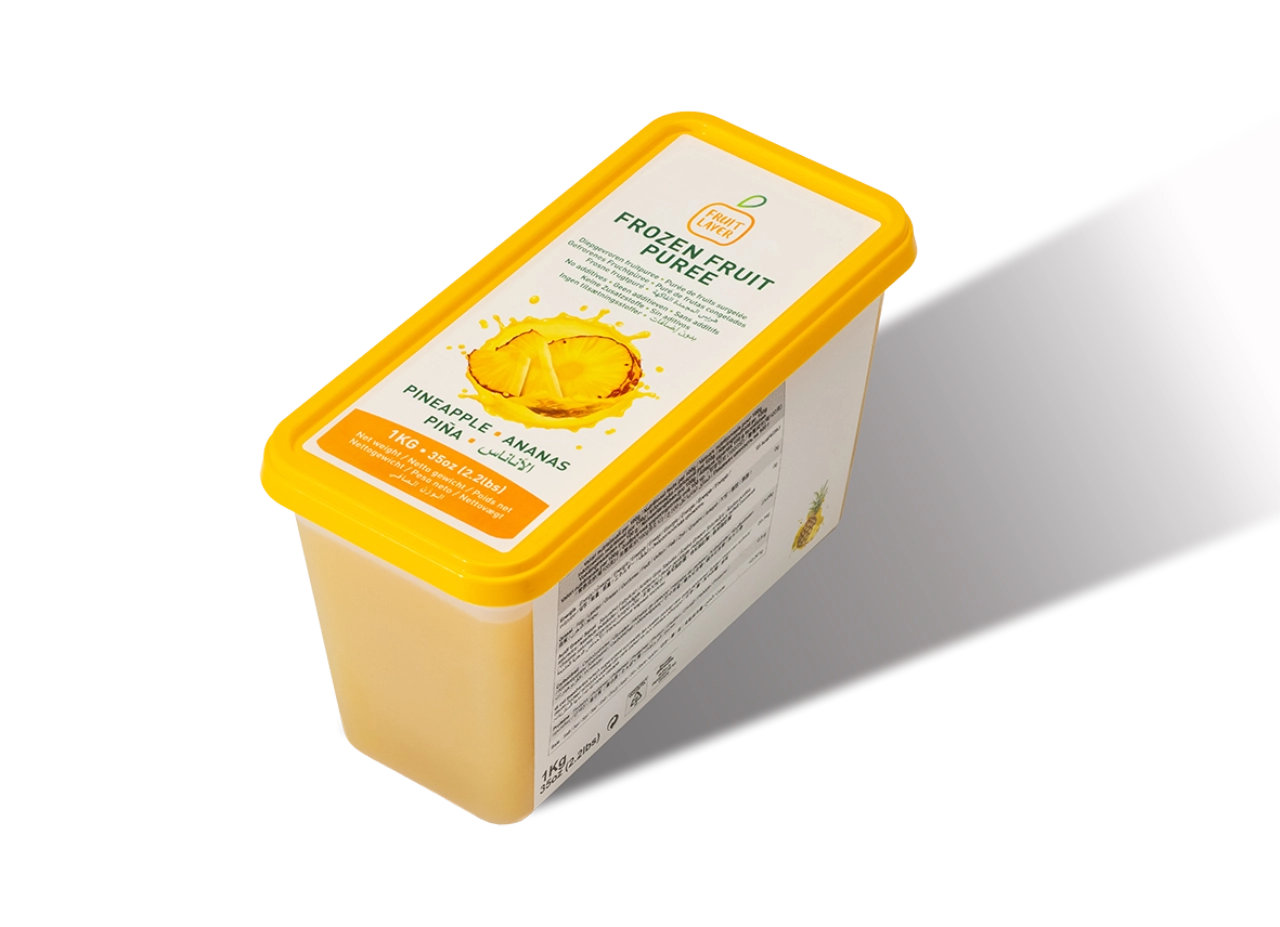 Fruitlayer pineapple frozen fruit puree