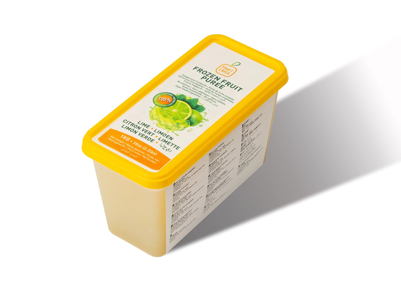 Fruitlayer lime frozen fruit puree