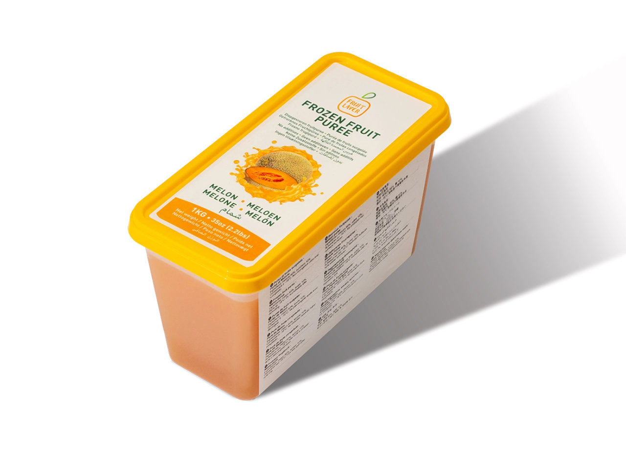 Fruitlayer melon frozen fruit puree