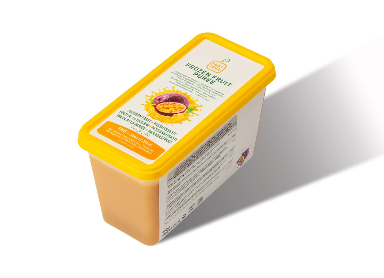 Fruitlayer passion fruit frozen fruit puree