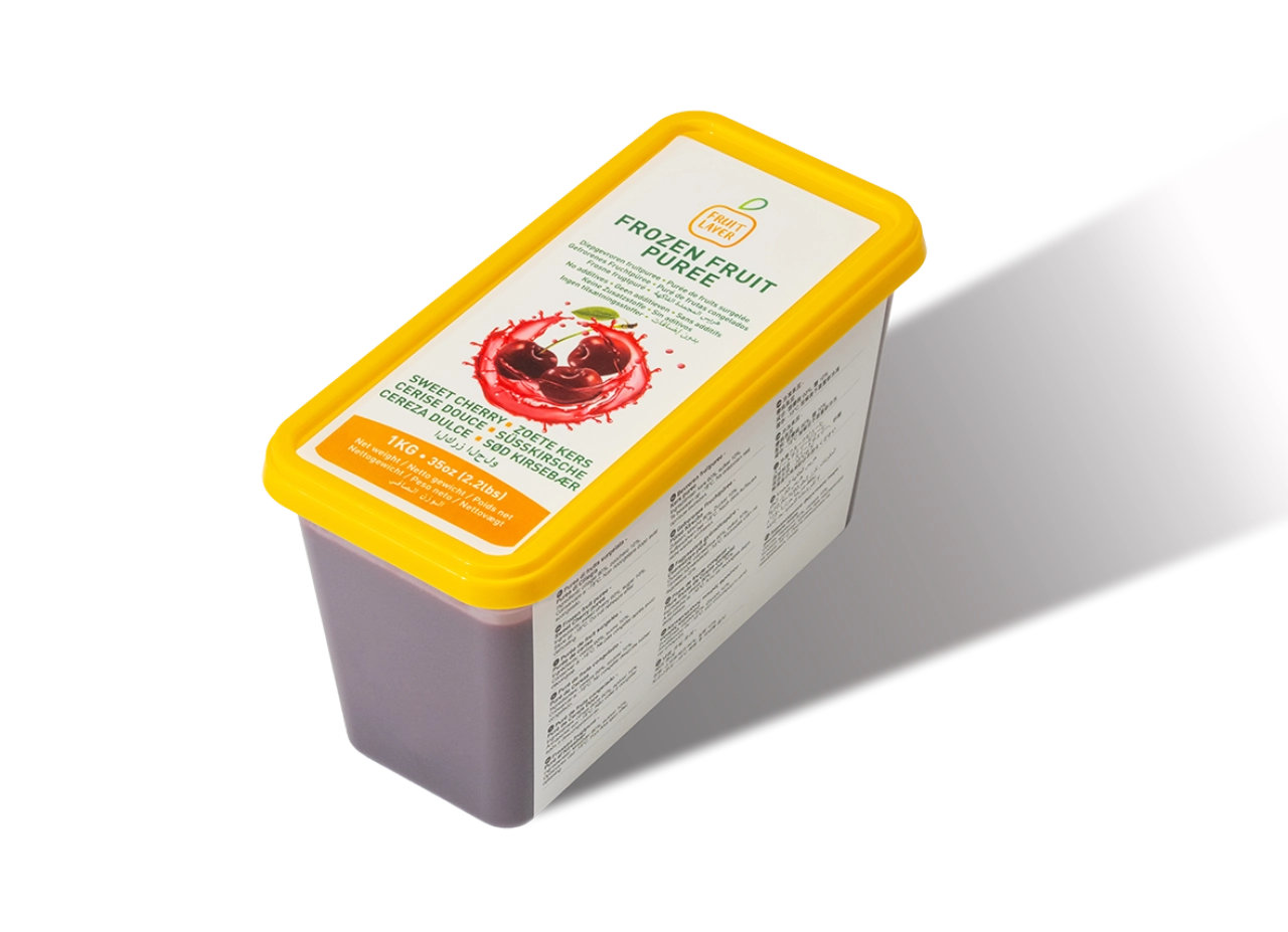 Fruitlayer sweet cherry frozen fruit puree